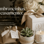 Lembrancinhas de casamento: ideias sofisticadas para surpreender os convidados
