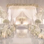 Casamento branco total: elegância atemporal